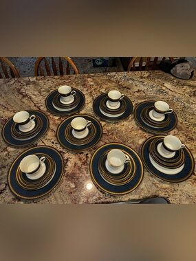 Mikasa Imperial Lapis L2826 5 piece place settings. $60 per setting. 8 available